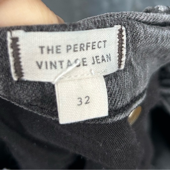 Madewell The Perfect Vintage Jean, Grey, Size 32 - Picture 11 of 12